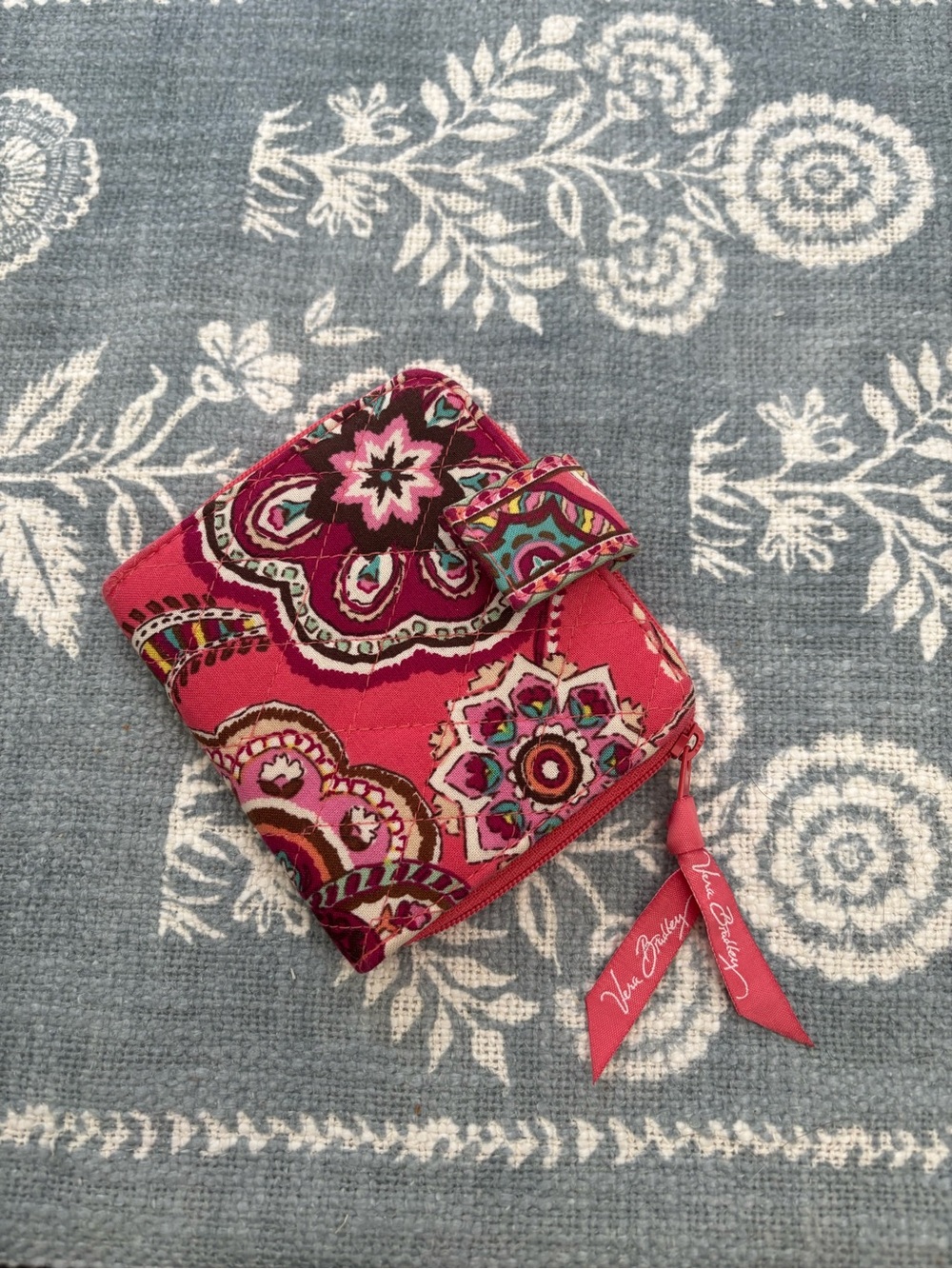 Vera Bradley Pink Floral Wallet